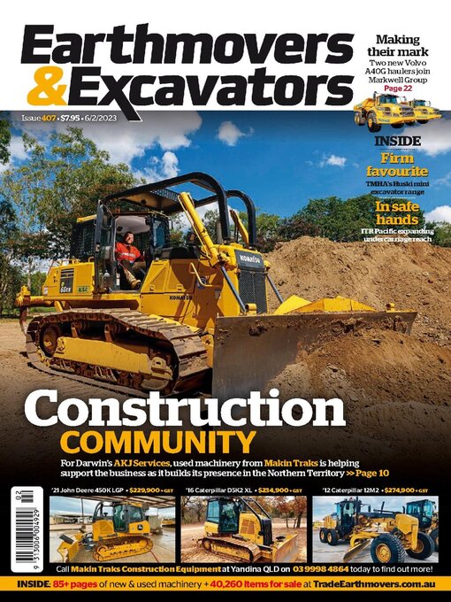 Title details for Earthmovers & Excavators by Prime Creative Media Pty Ltd - Available